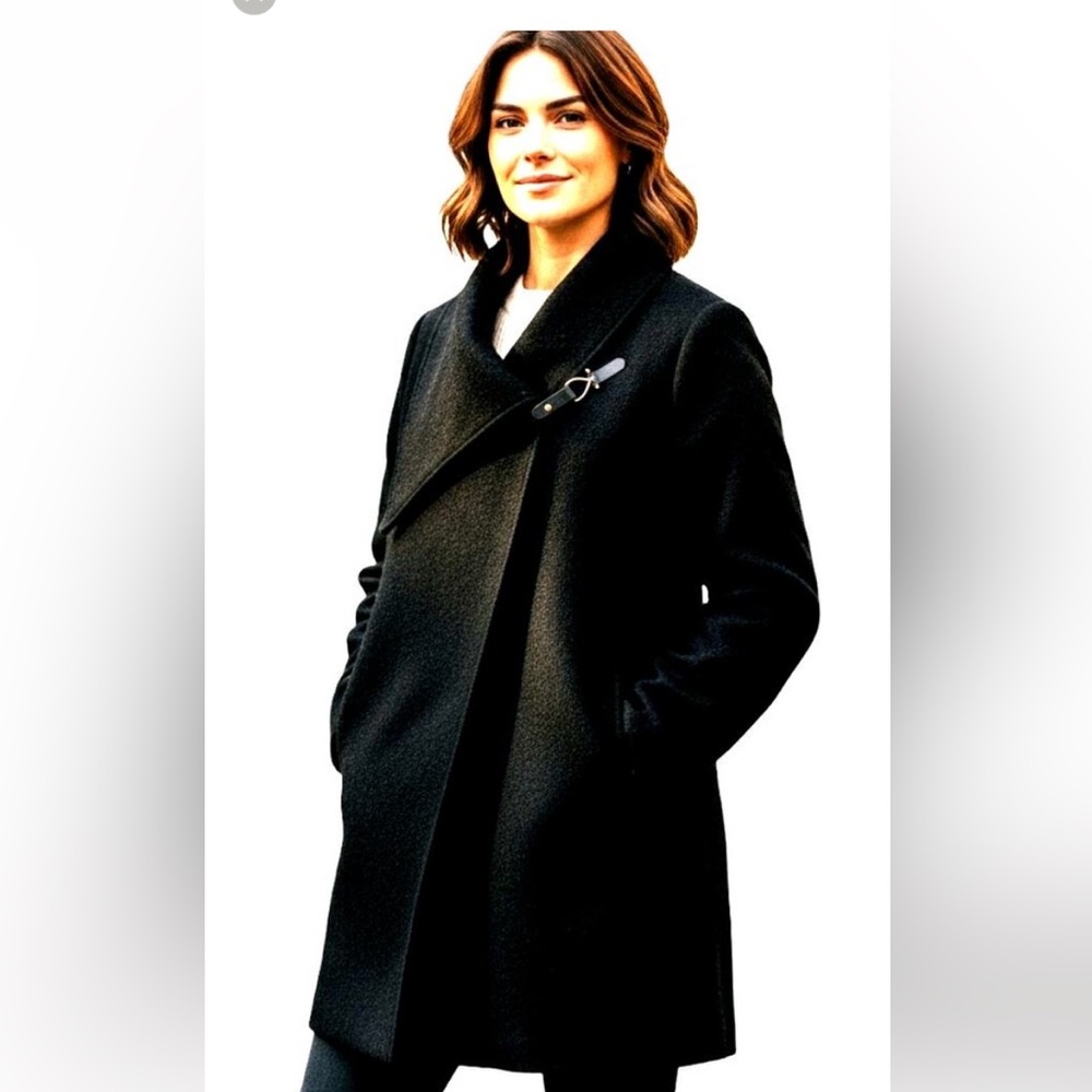Preston York 1X Black Women's Coat Jacket